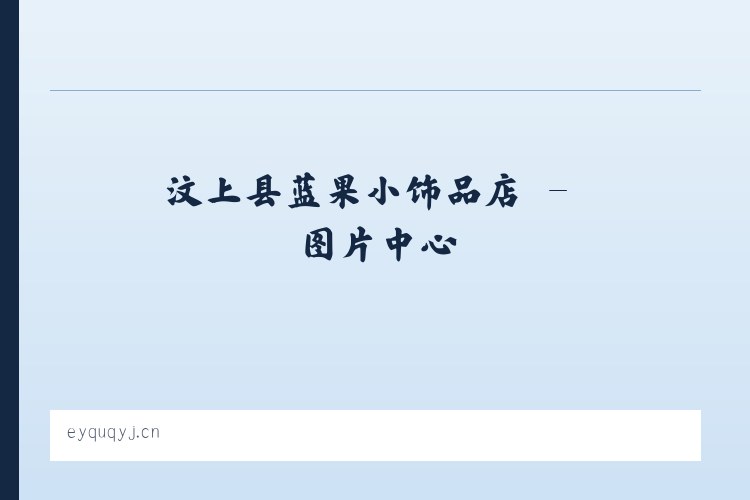 汶上县蓝果小饰品店 列表图